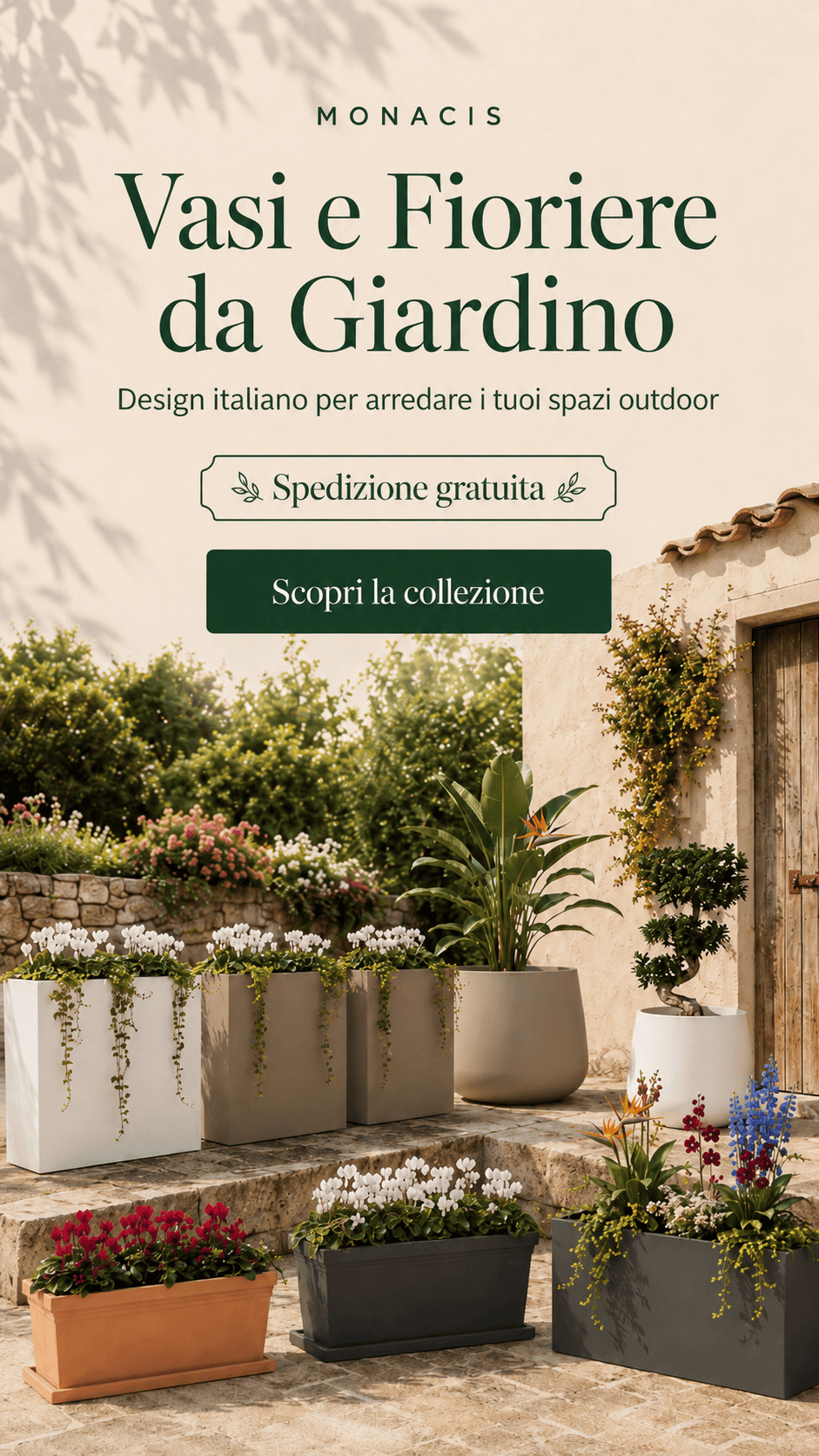 vasi e fioriere monacis